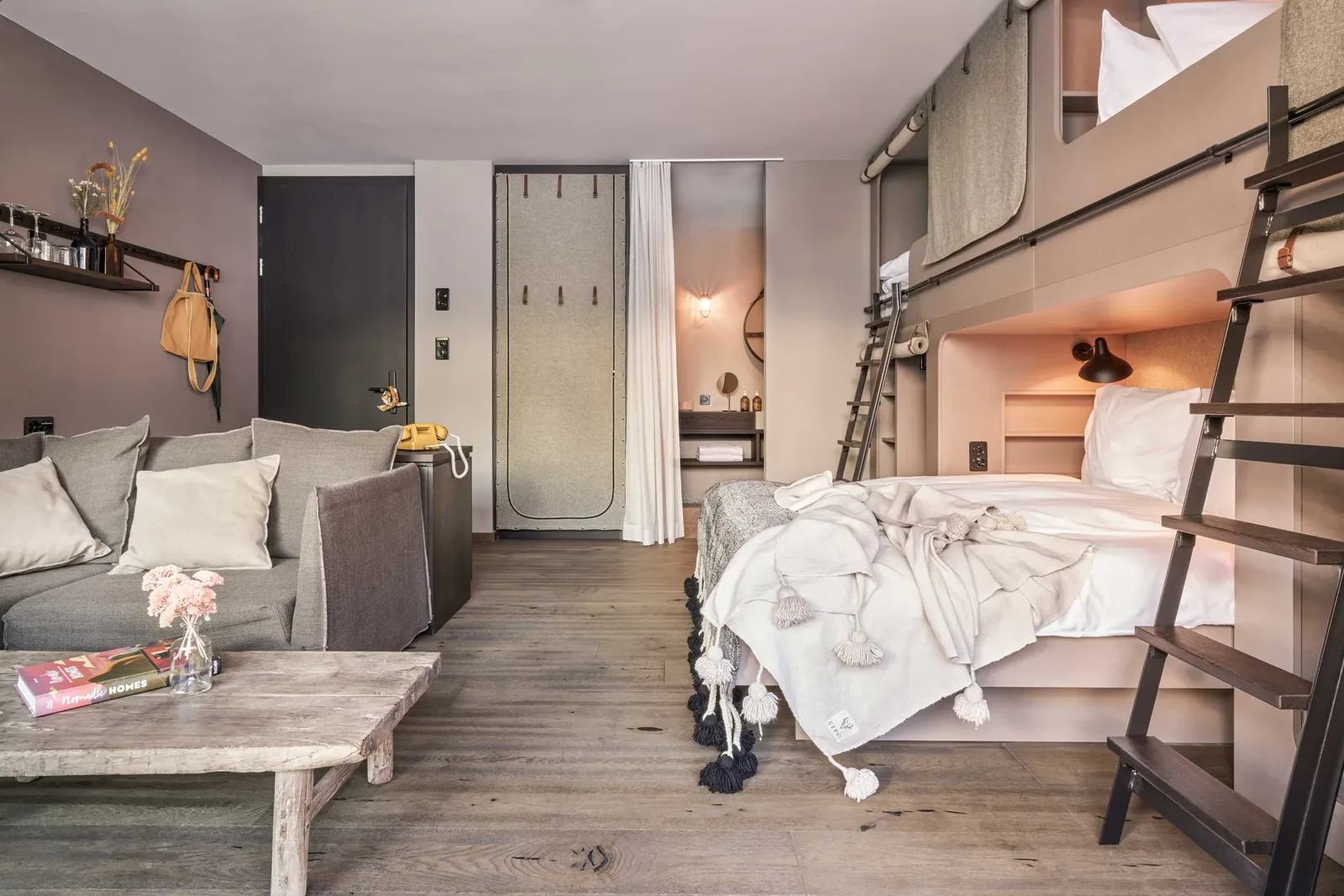 A Nomad room at CERVO Mountain Resort