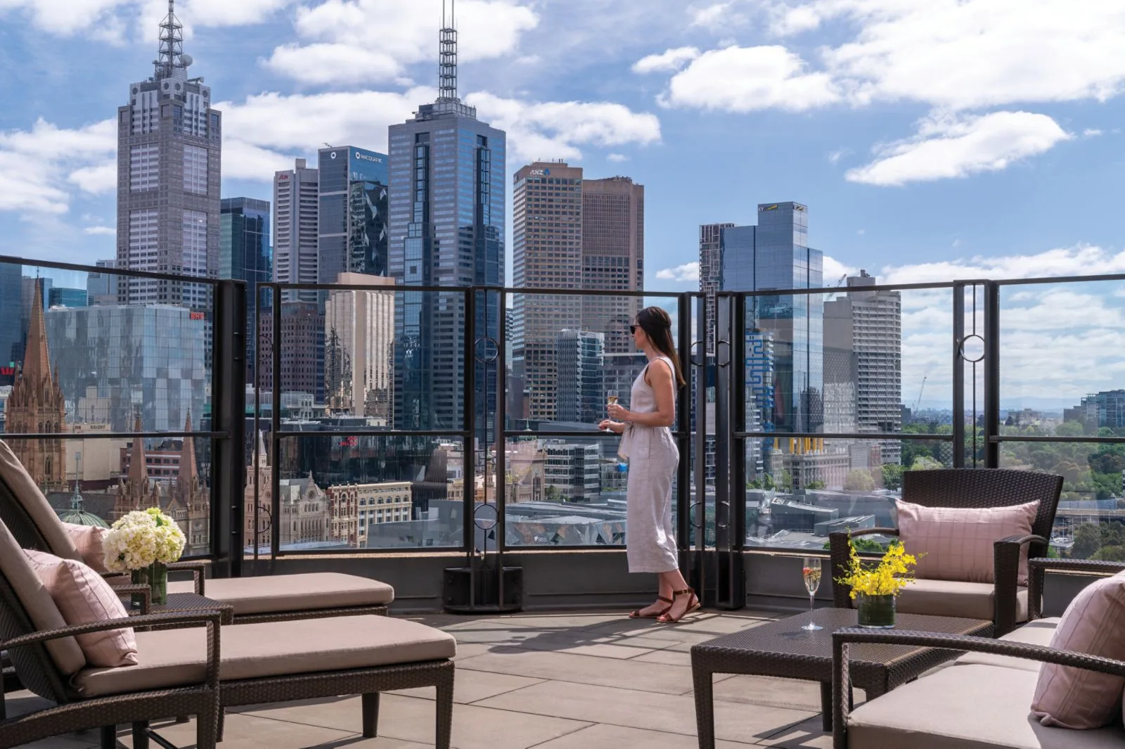 Executive Terrace Room at The Langham, Melbourne