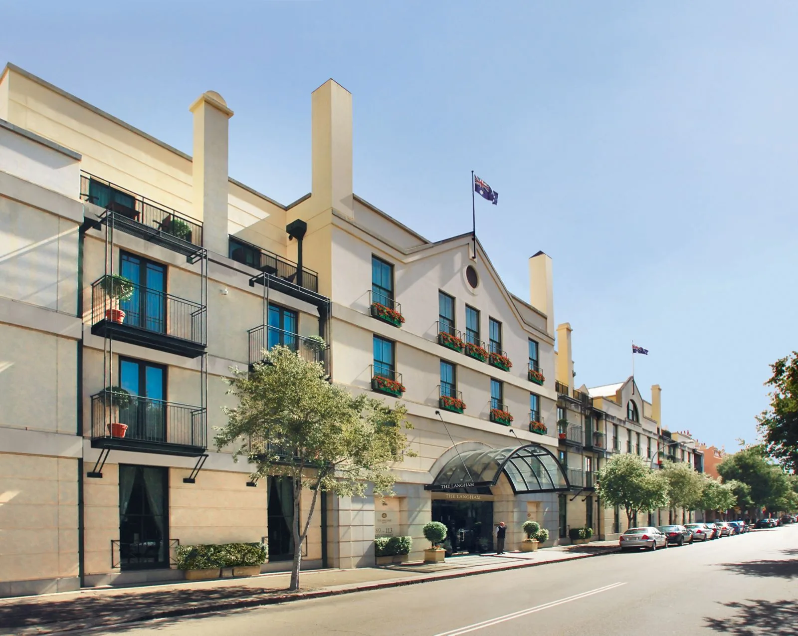Exterior of The Langham, Sydney on Kent Street