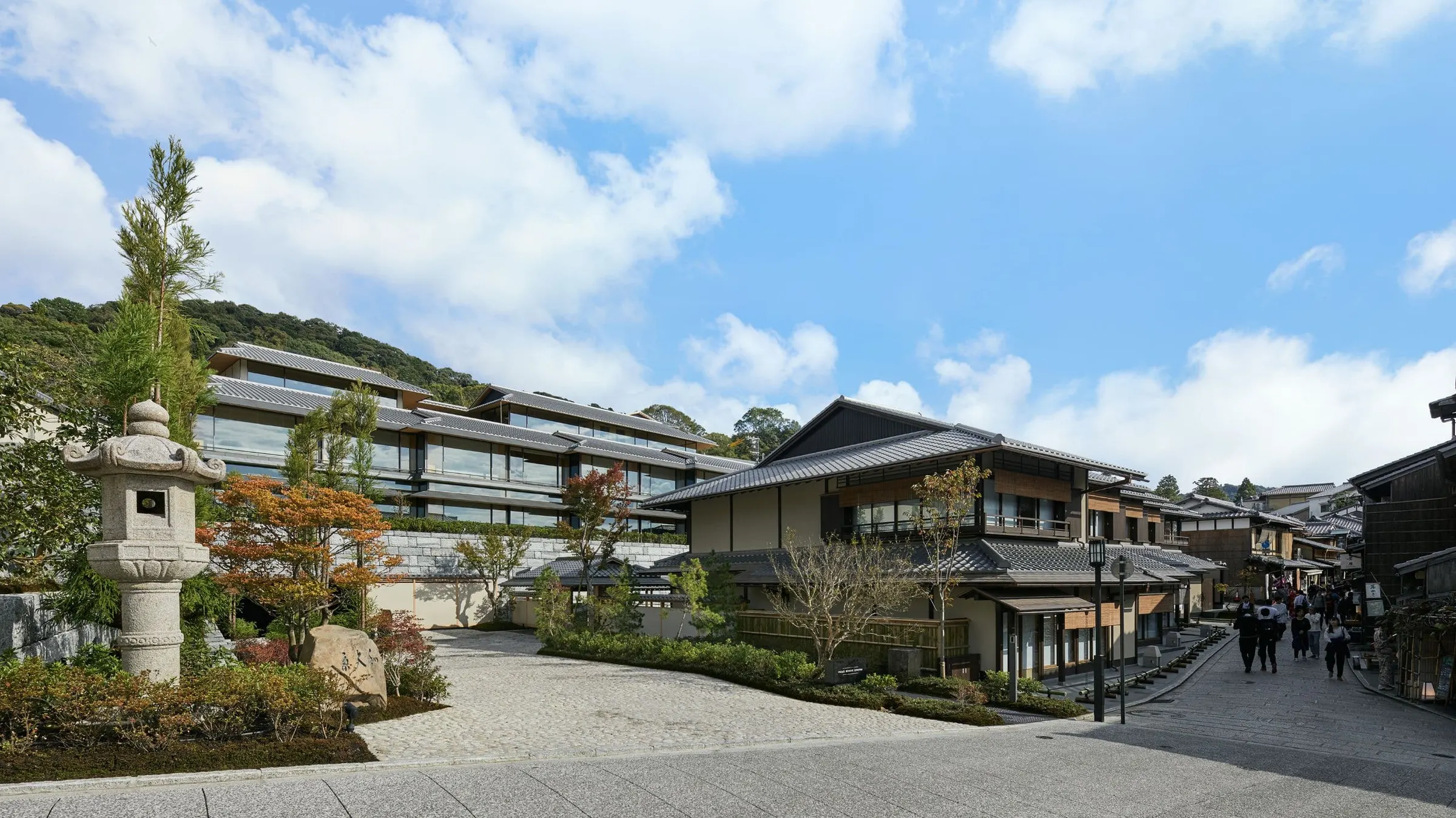 Park Hyatt Kyoto buildings within the Higashiyama townscape