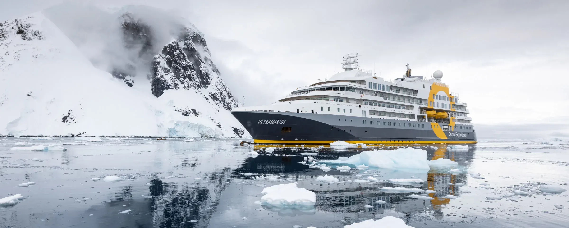 Quark Expeditions Ultramarine in polar waters